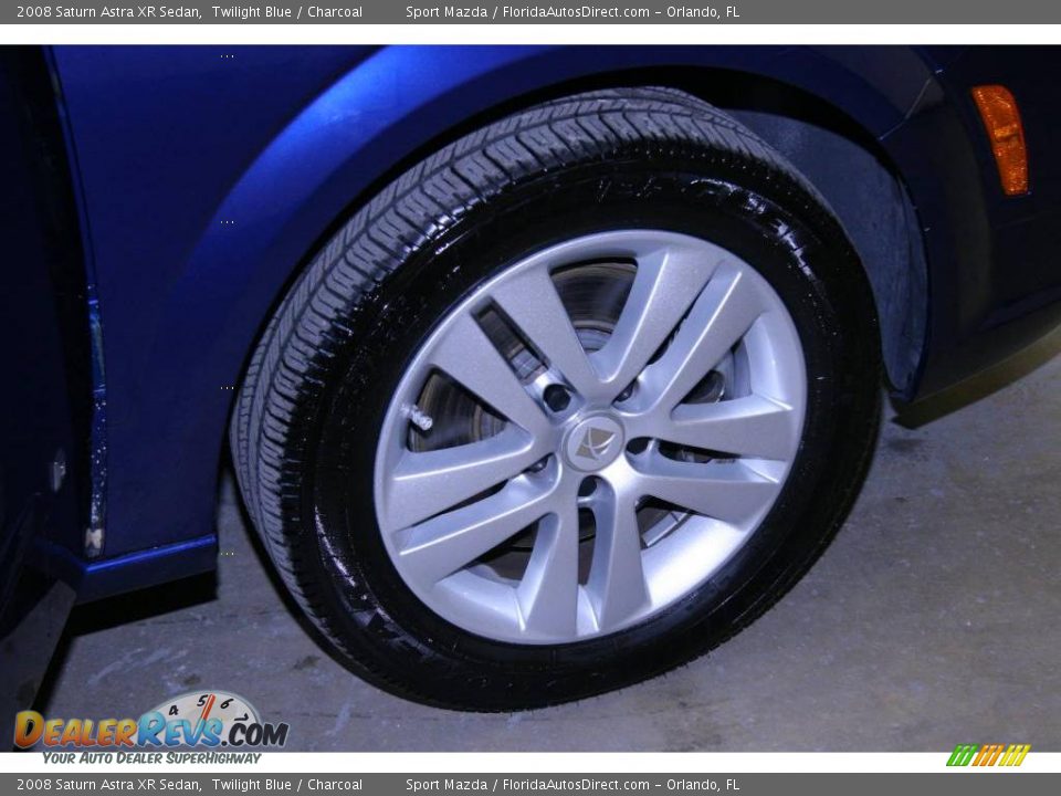 2008 Saturn Astra XR Sedan Twilight Blue / Charcoal Photo #32
