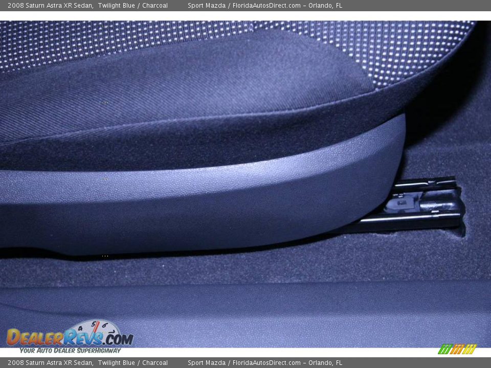2008 Saturn Astra XR Sedan Twilight Blue / Charcoal Photo #34