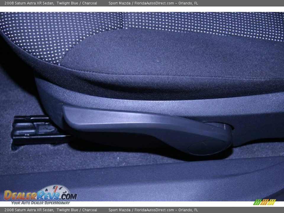 2008 Saturn Astra XR Sedan Twilight Blue / Charcoal Photo #35