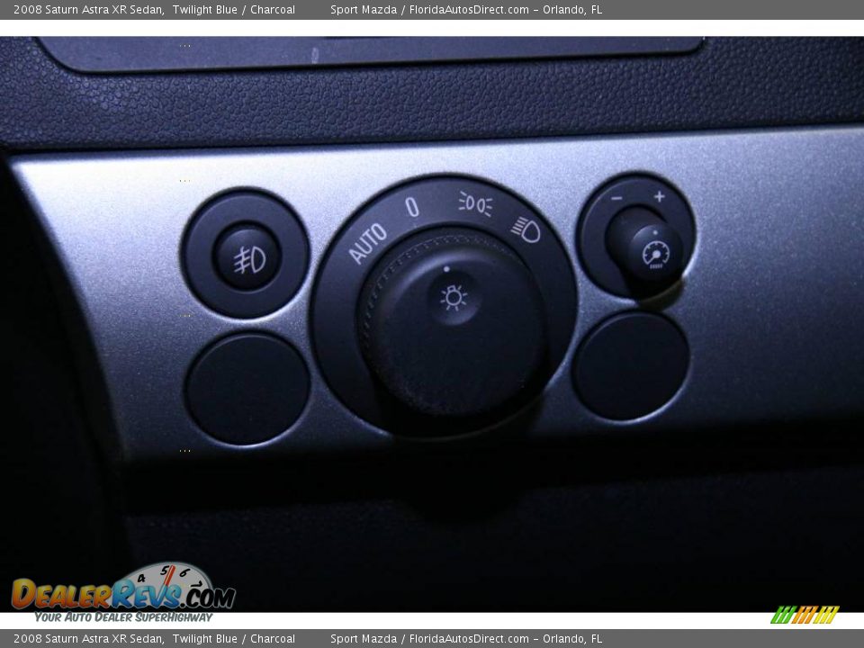 2008 Saturn Astra XR Sedan Twilight Blue / Charcoal Photo #36