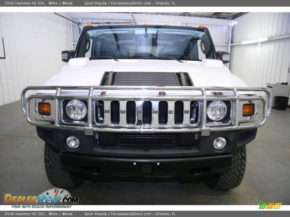 2006 Hummer H2 SUV White / Wheat Photo #3