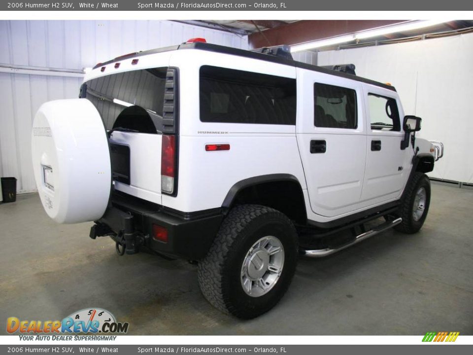 2006 Hummer H2 SUV White / Wheat Photo #5