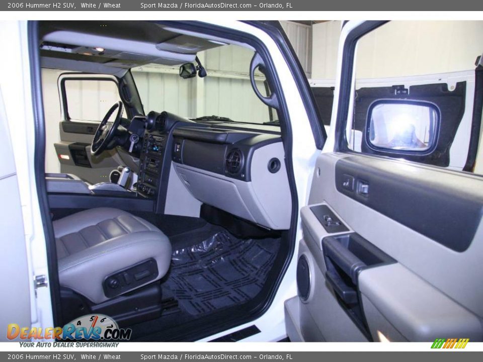2006 Hummer H2 SUV White / Wheat Photo #10