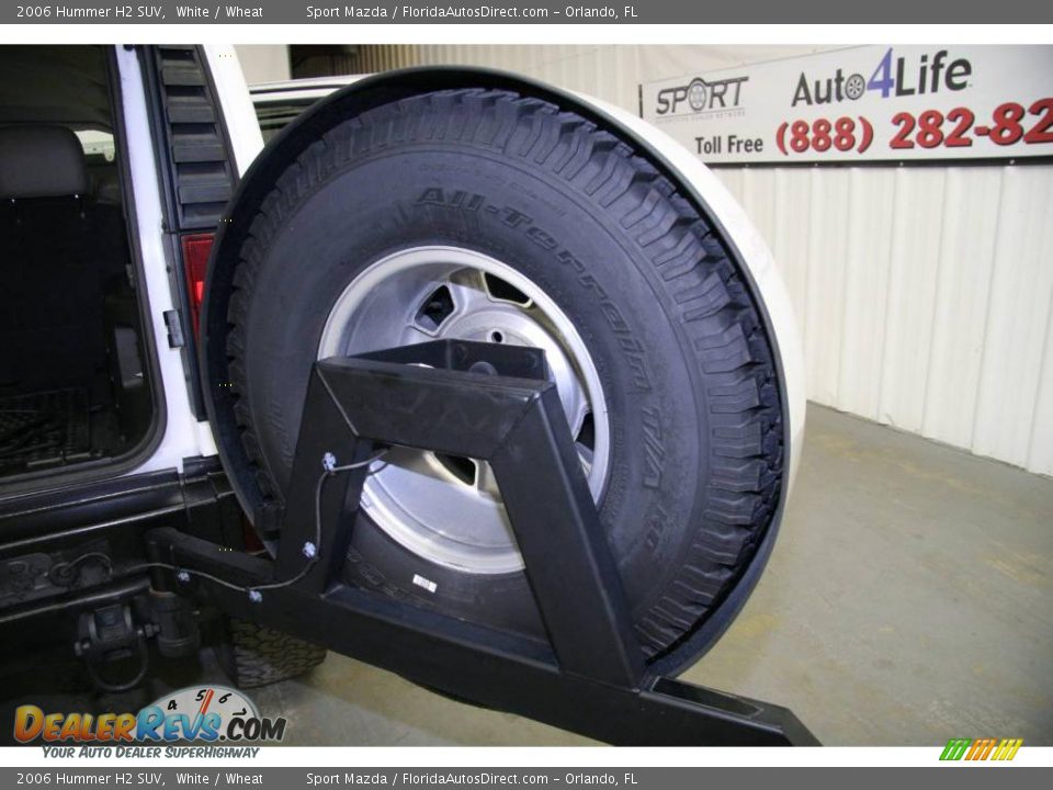 2006 Hummer H2 SUV White / Wheat Photo #13