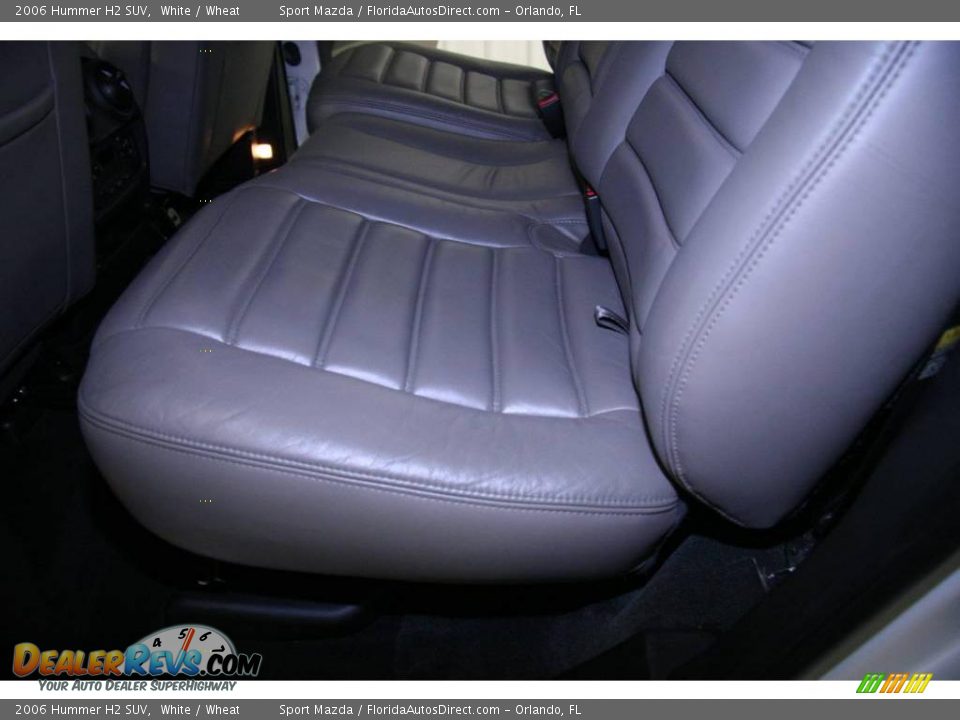2006 Hummer H2 SUV White / Wheat Photo #20