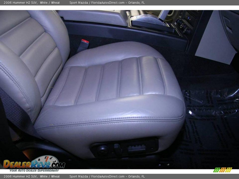 2006 Hummer H2 SUV White / Wheat Photo #22