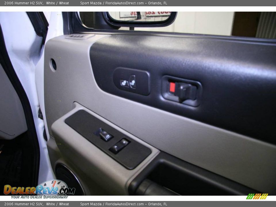 2006 Hummer H2 SUV White / Wheat Photo #24