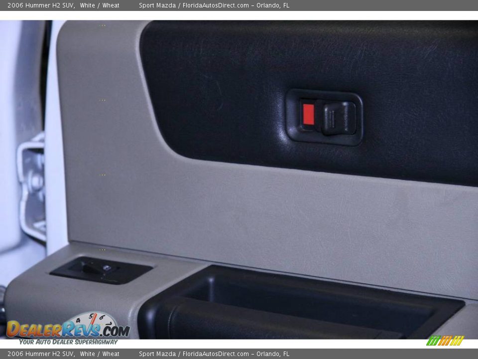 2006 Hummer H2 SUV White / Wheat Photo #26