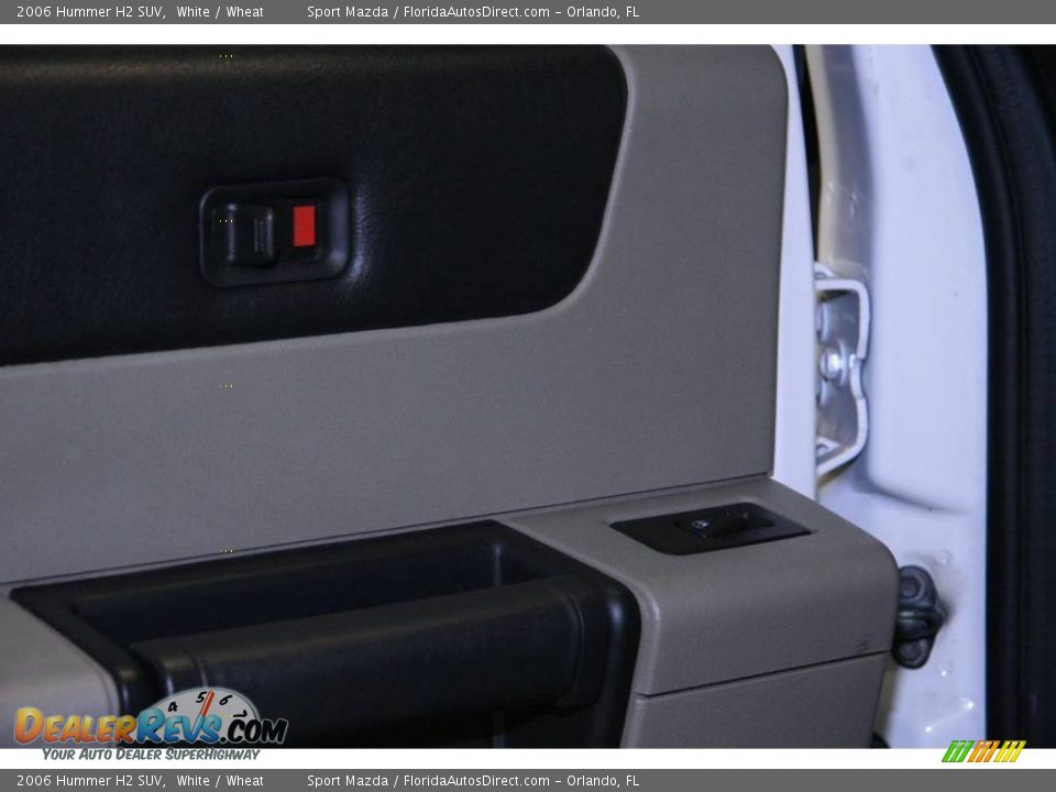 2006 Hummer H2 SUV White / Wheat Photo #28