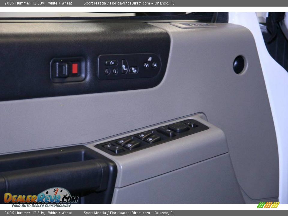 2006 Hummer H2 SUV White / Wheat Photo #30