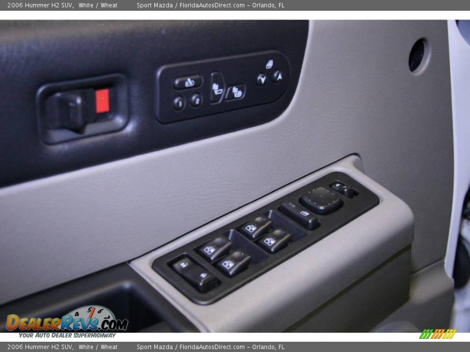 2006 Hummer H2 SUV White / Wheat Photo #31