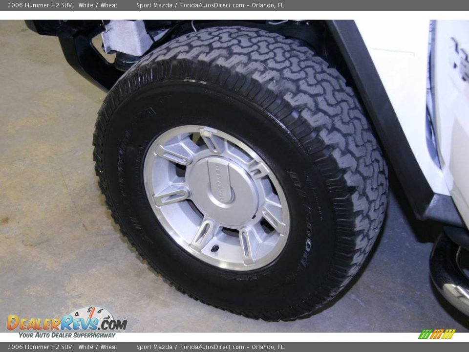 2006 Hummer H2 SUV White / Wheat Photo #33