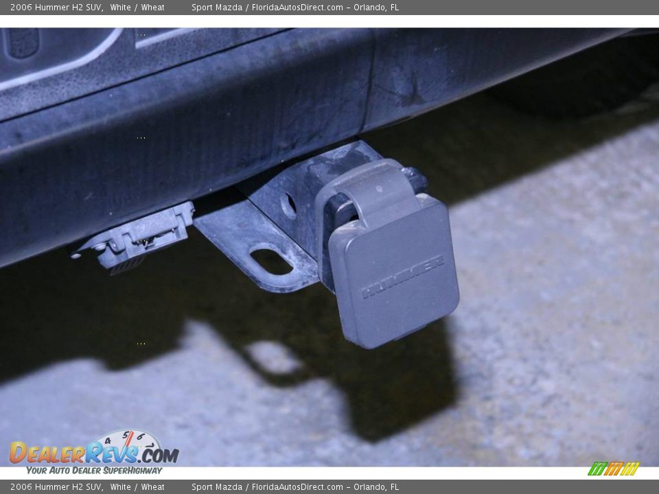 2006 Hummer H2 SUV White / Wheat Photo #35