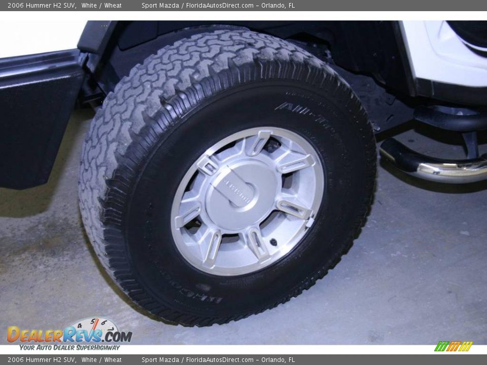 2006 Hummer H2 SUV White / Wheat Photo #36