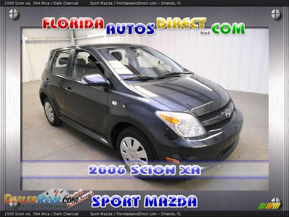 2006 Scion xA Flint Mica / Dark Charcoal Photo #1