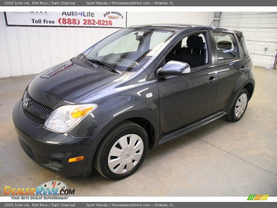 2006 Scion xA Flint Mica / Dark Charcoal Photo #4