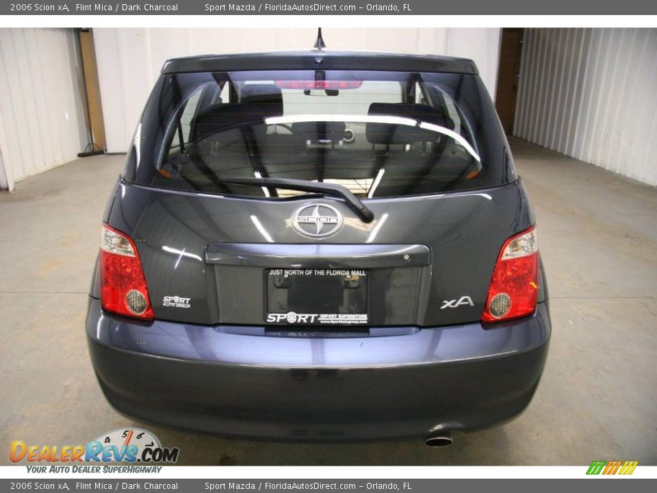 2006 Scion xA Flint Mica / Dark Charcoal Photo #6