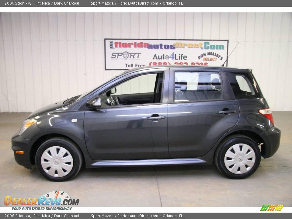 2006 Scion xA Flint Mica / Dark Charcoal Photo #8