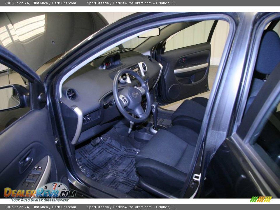2006 Scion xA Flint Mica / Dark Charcoal Photo #14