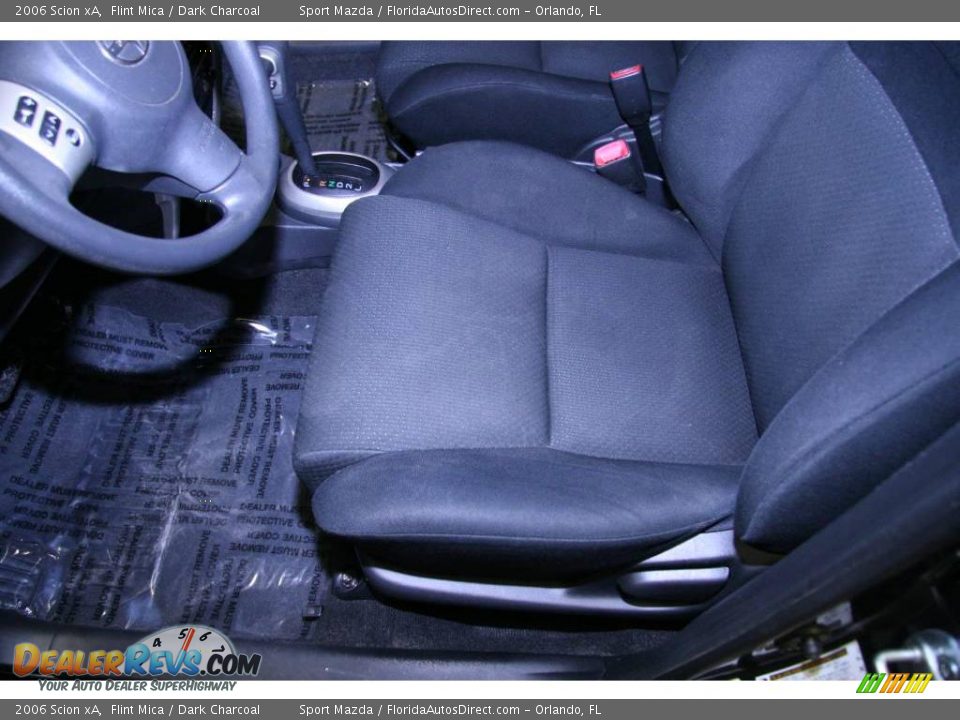 2006 Scion xA Flint Mica / Dark Charcoal Photo #16