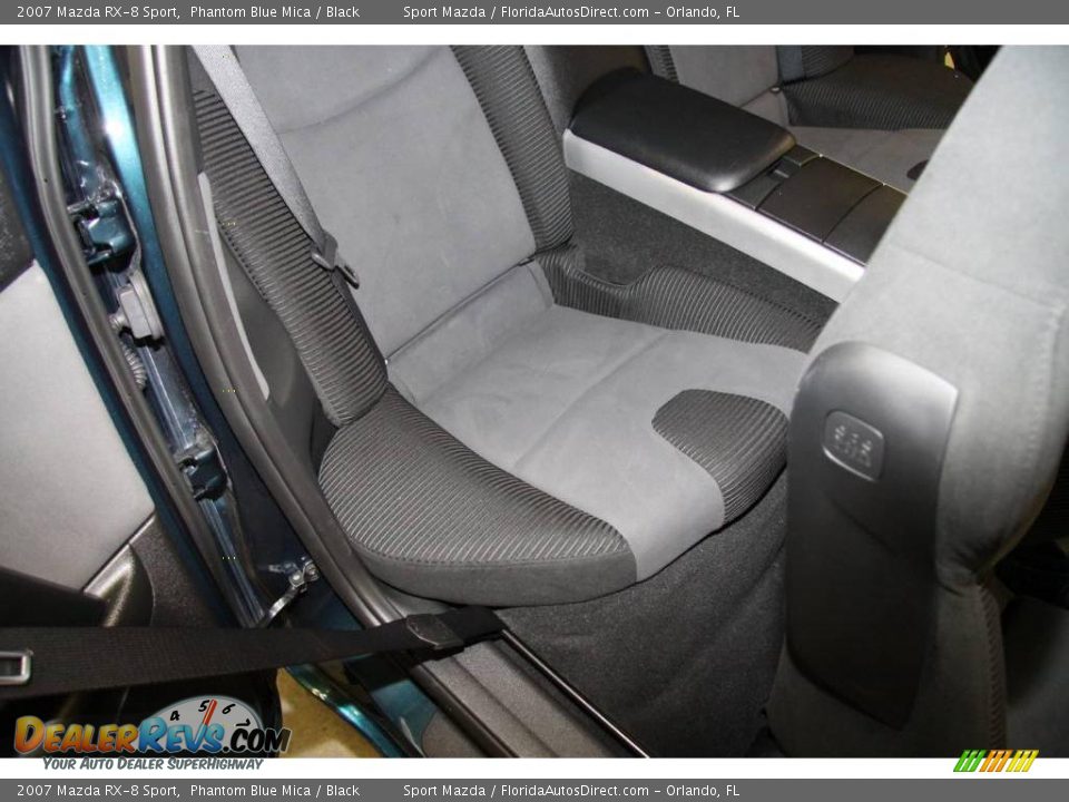 2007 Mazda RX-8 Sport Phantom Blue Mica / Black Photo #15