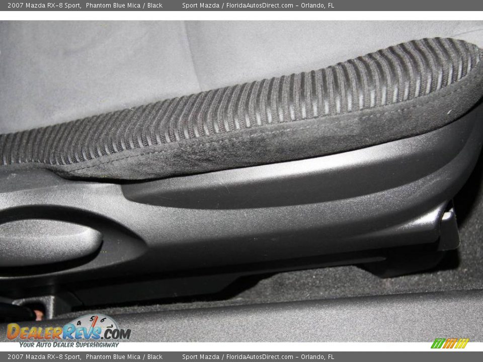 2007 Mazda RX-8 Sport Phantom Blue Mica / Black Photo #31