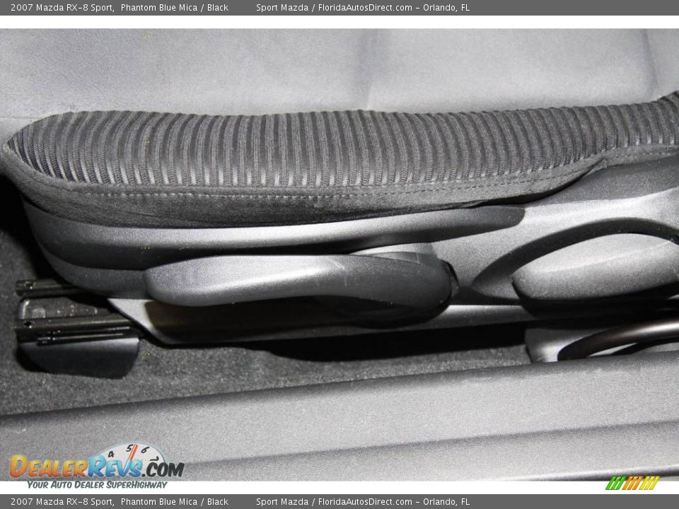 2007 Mazda RX-8 Sport Phantom Blue Mica / Black Photo #32