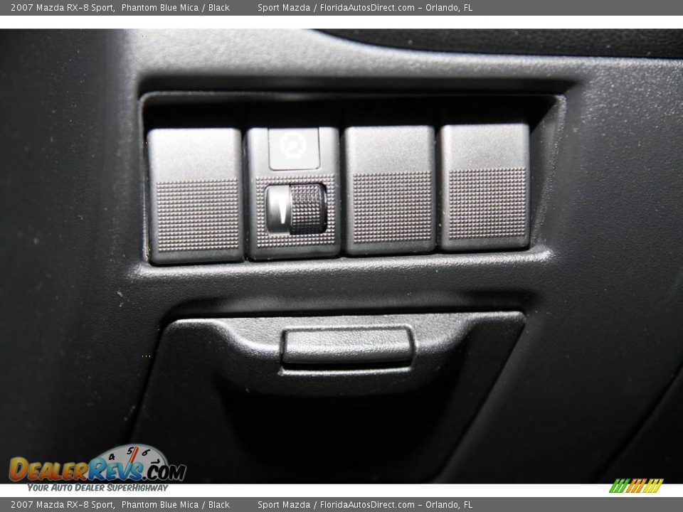 2007 Mazda RX-8 Sport Phantom Blue Mica / Black Photo #33