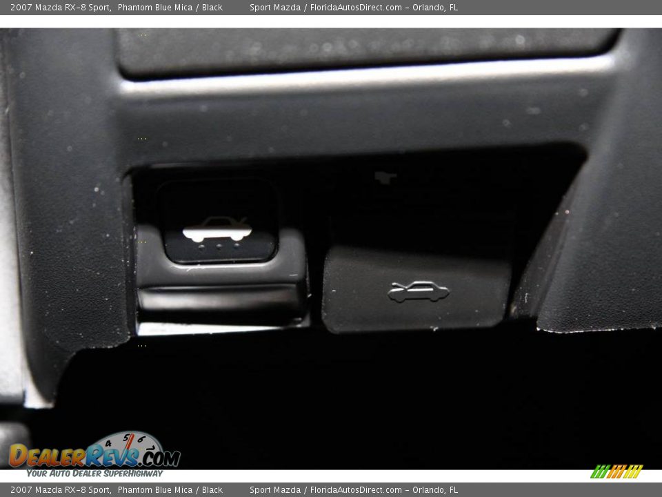 2007 Mazda RX-8 Sport Phantom Blue Mica / Black Photo #34