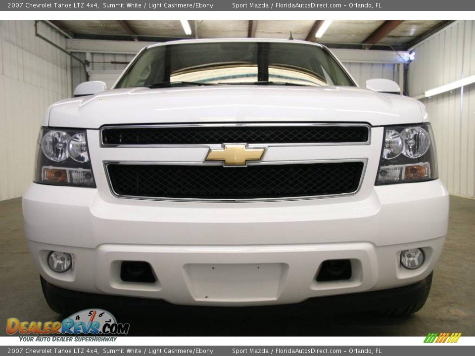 2007 Chevrolet Tahoe LTZ 4x4 Summit White / Light Cashmere/Ebony Photo #4