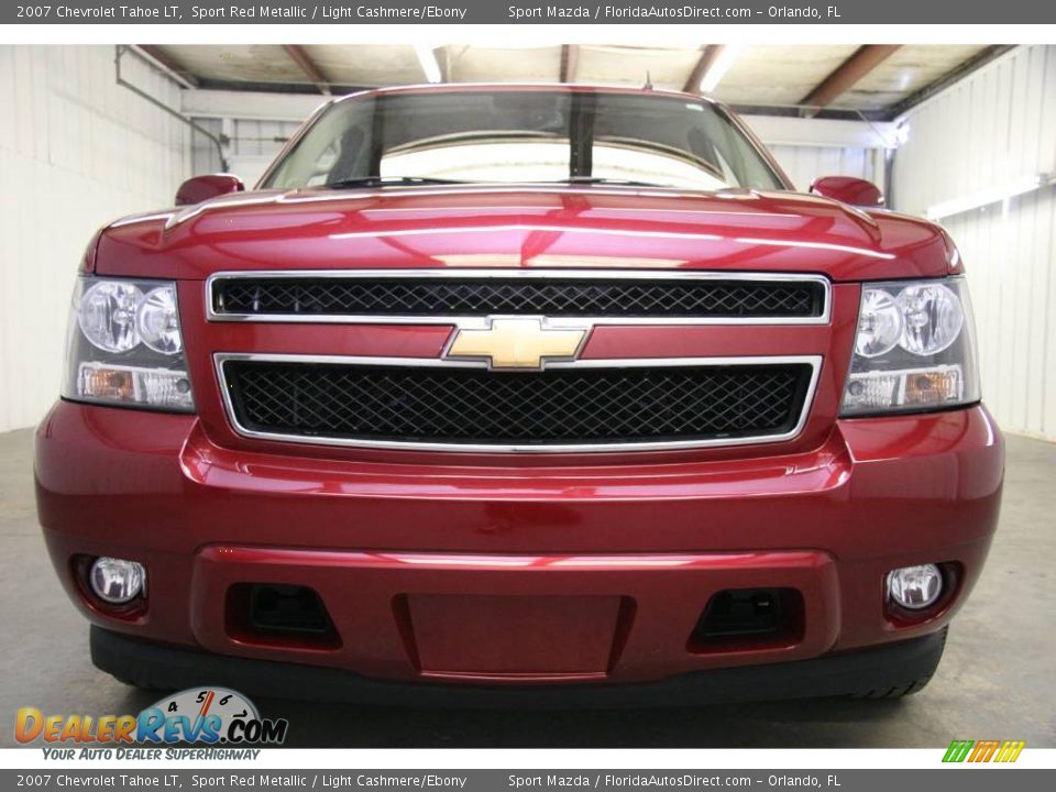 2007 Chevrolet Tahoe LT Sport Red Metallic / Light Cashmere/Ebony Photo #4