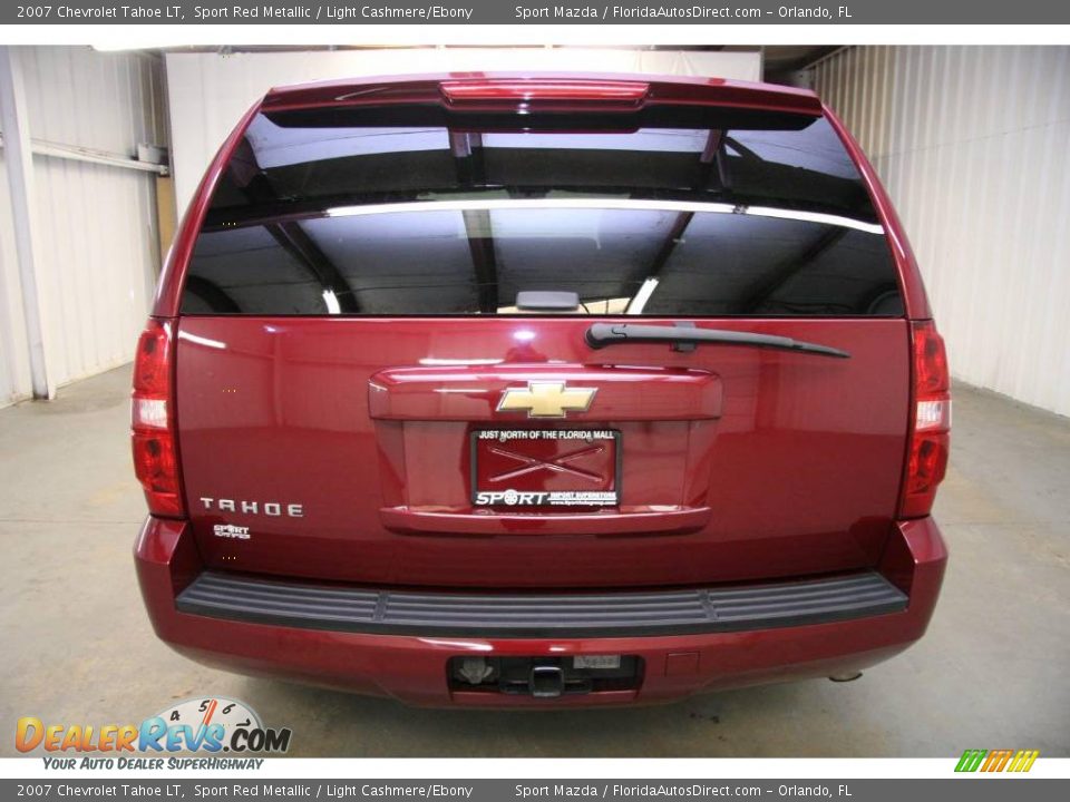 2007 Chevrolet Tahoe LT Sport Red Metallic / Light Cashmere/Ebony Photo #7