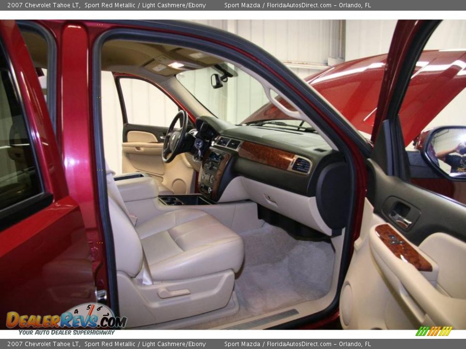 2007 Chevrolet Tahoe LT Sport Red Metallic / Light Cashmere/Ebony Photo #10