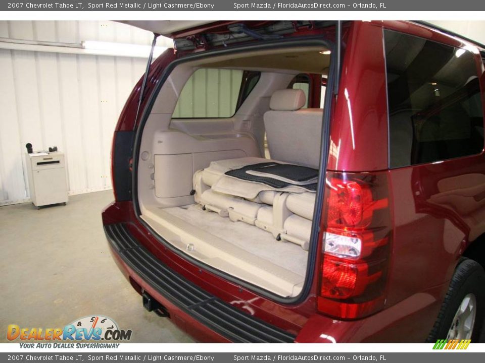 2007 Chevrolet Tahoe LT Sport Red Metallic / Light Cashmere/Ebony Photo #12