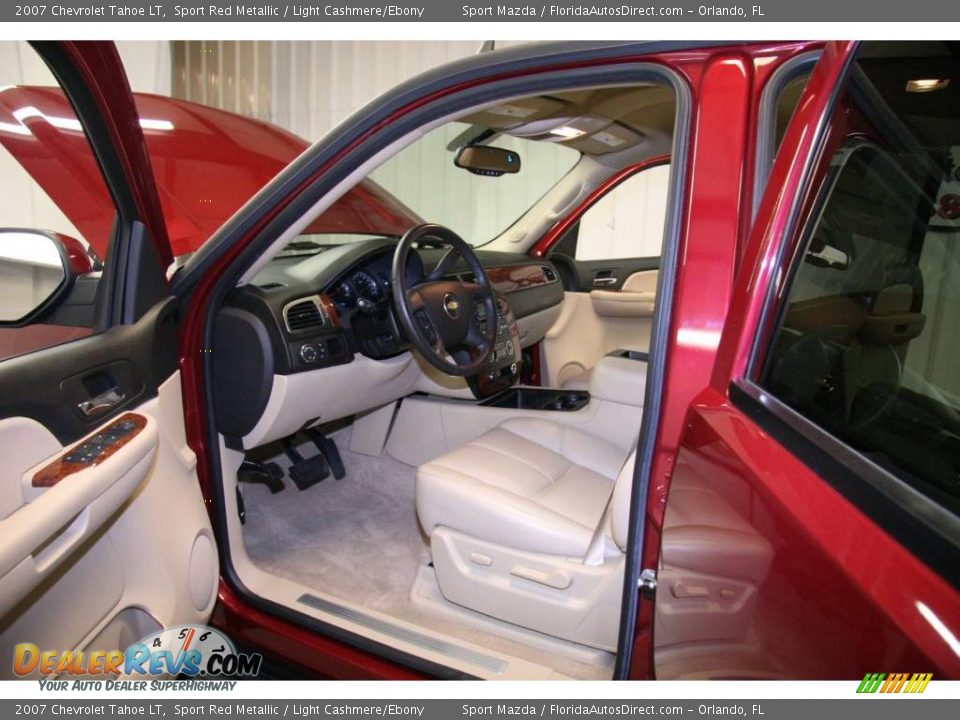 2007 Chevrolet Tahoe LT Sport Red Metallic / Light Cashmere/Ebony Photo #15