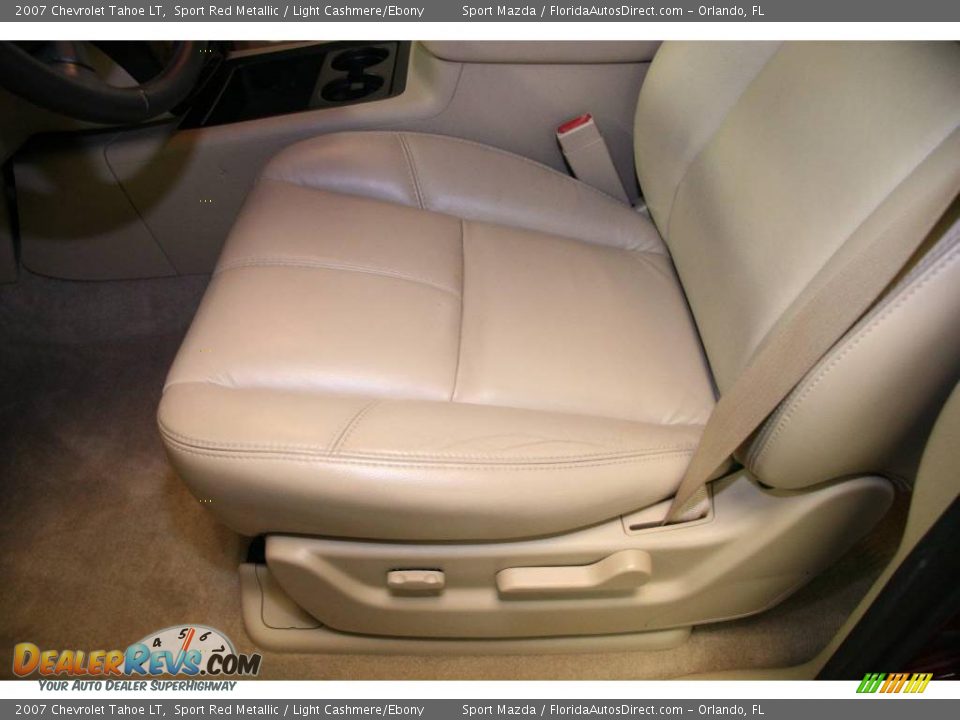 2007 Chevrolet Tahoe LT Sport Red Metallic / Light Cashmere/Ebony Photo #17