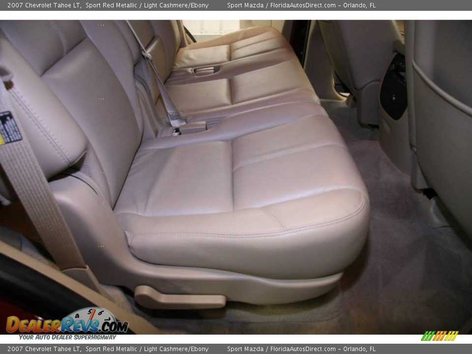 2007 Chevrolet Tahoe LT Sport Red Metallic / Light Cashmere/Ebony Photo #19