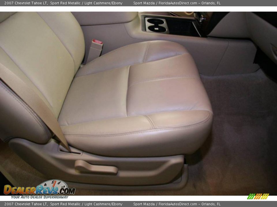 2007 Chevrolet Tahoe LT Sport Red Metallic / Light Cashmere/Ebony Photo #20