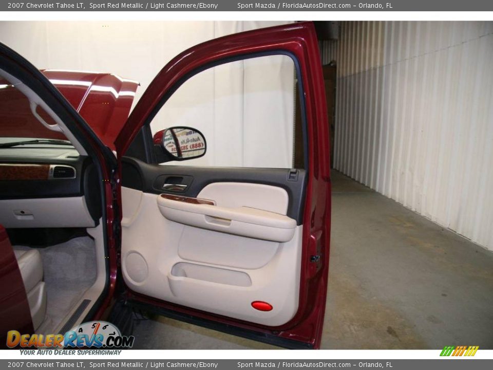 2007 Chevrolet Tahoe LT Sport Red Metallic / Light Cashmere/Ebony Photo #21
