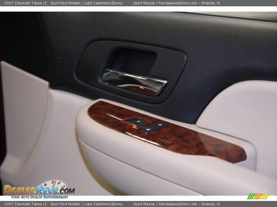 2007 Chevrolet Tahoe LT Sport Red Metallic / Light Cashmere/Ebony Photo #22