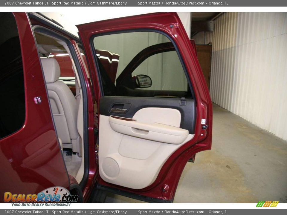 2007 Chevrolet Tahoe LT Sport Red Metallic / Light Cashmere/Ebony Photo #23