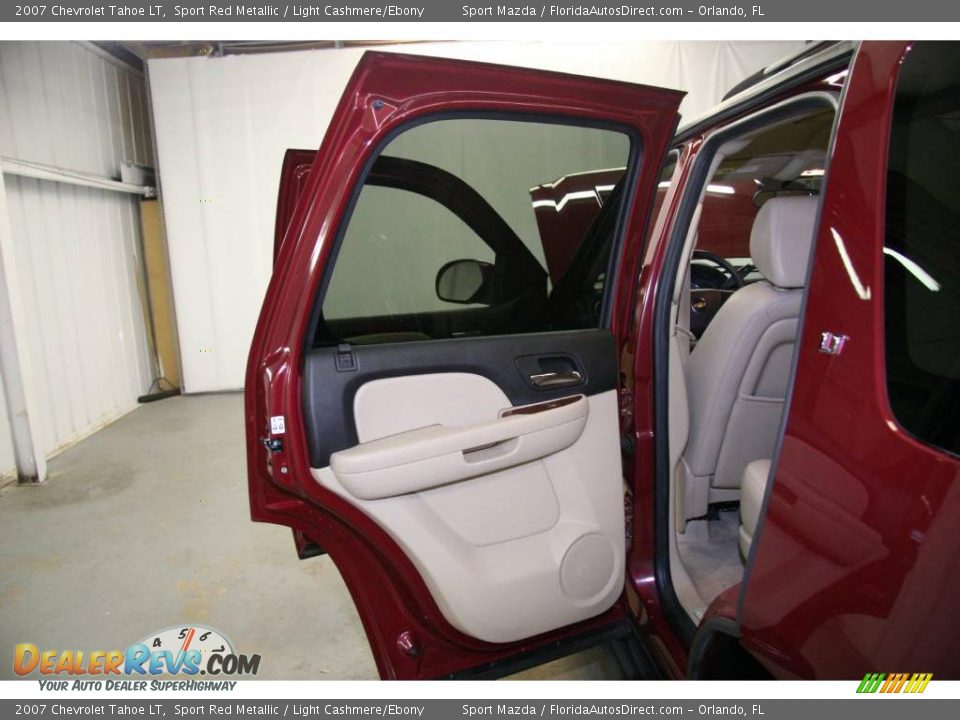 2007 Chevrolet Tahoe LT Sport Red Metallic / Light Cashmere/Ebony Photo #25