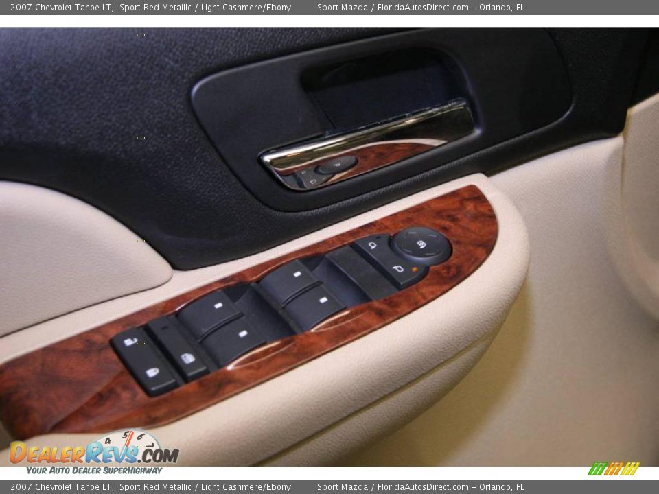 2007 Chevrolet Tahoe LT Sport Red Metallic / Light Cashmere/Ebony Photo #28