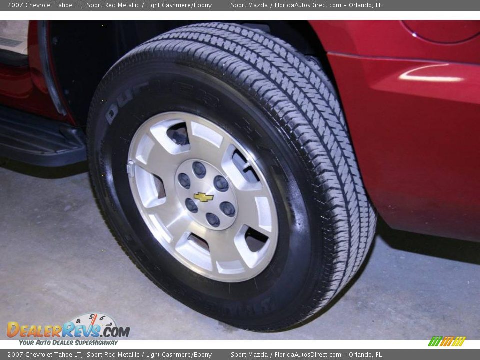 2007 Chevrolet Tahoe LT Sport Red Metallic / Light Cashmere/Ebony Photo #30