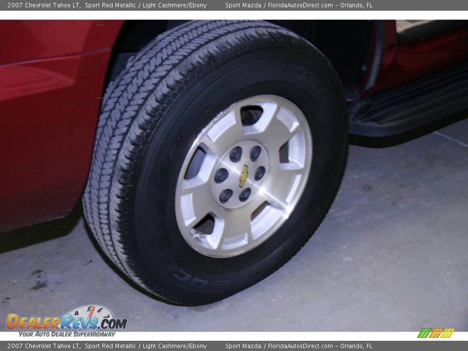 2007 Chevrolet Tahoe LT Sport Red Metallic / Light Cashmere/Ebony Photo #31