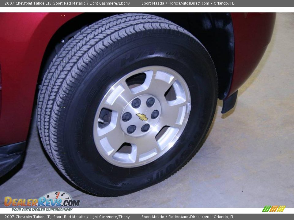 2007 Chevrolet Tahoe LT Sport Red Metallic / Light Cashmere/Ebony Photo #32