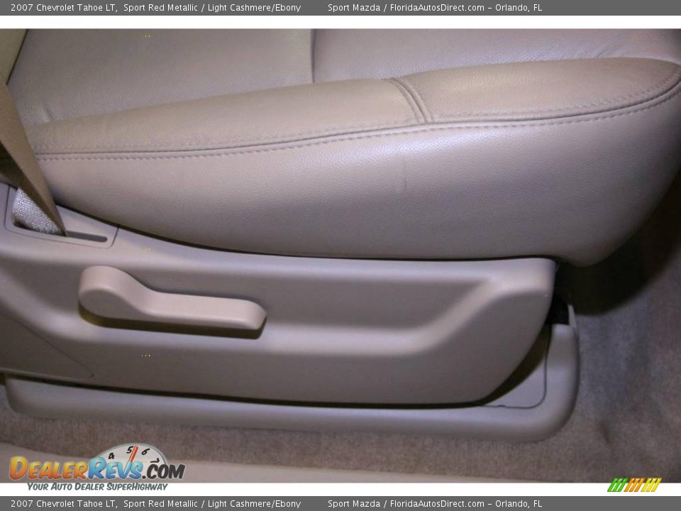 2007 Chevrolet Tahoe LT Sport Red Metallic / Light Cashmere/Ebony Photo #35