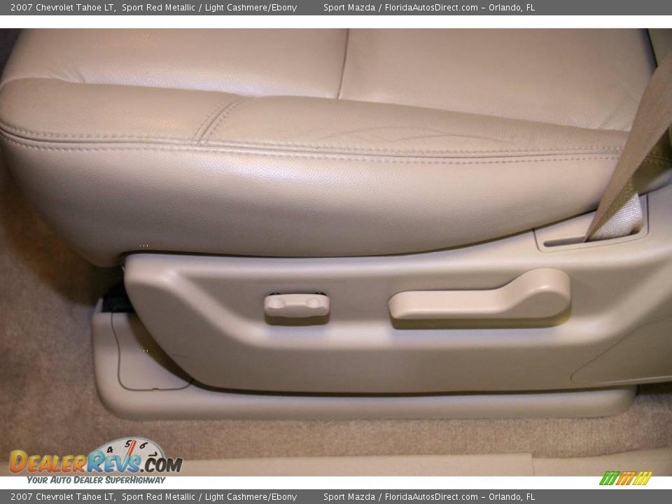 2007 Chevrolet Tahoe LT Sport Red Metallic / Light Cashmere/Ebony Photo #36