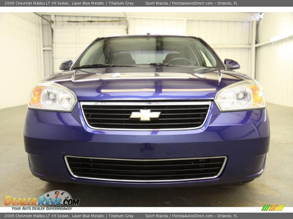 2006 Chevrolet Malibu LT V6 Sedan Laser Blue Metallic / Titanium Gray Photo #3