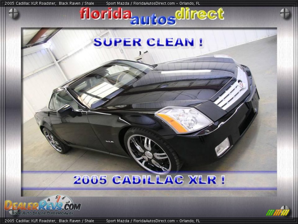 2005 Cadillac XLR Roadster Black Raven / Shale Photo #1